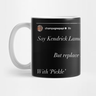 pickle rick lamar meme 2024 Mug